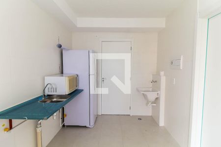 Sala/Cozinha de apartamento à venda com 1 quarto, 27m² em Brás, São Paulo