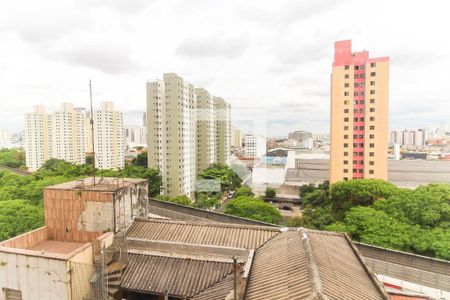 Vista da Suíte de apartamento à venda com 1 quarto, 27m² em Brás, São Paulo