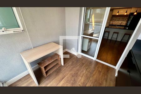 varanda de apartamento para alugar com 1 quarto, 45m² em Pinheiros, São Paulo