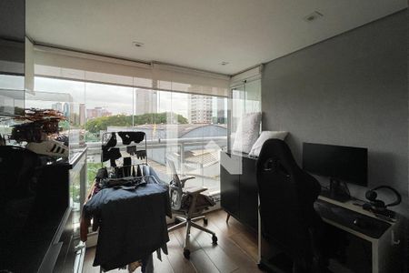 Sala/Varanda  de apartamento à venda com 1 quarto, 45m² em Pinheiros, São Paulo