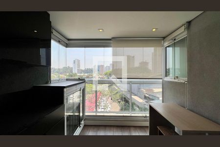 varanda de apartamento para alugar com 1 quarto, 45m² em Pinheiros, São Paulo