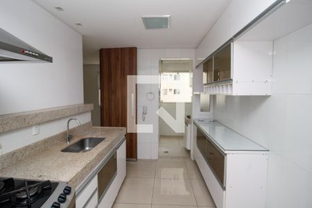Cozinha de apartamento à venda com 3 quartos, 95m² em Sion, Belo Horizonte