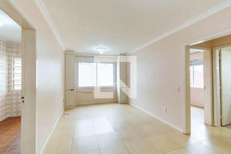 Sala de apartamento para alugar com 1 quarto, 48m² em Centro, Canoas