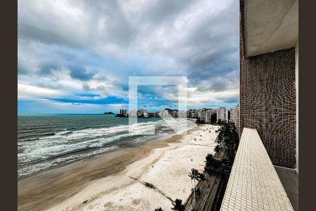 Vista da Sacada de apartamento para alugar com 3 quartos, 153m² em Pitangueiras, Guarujá