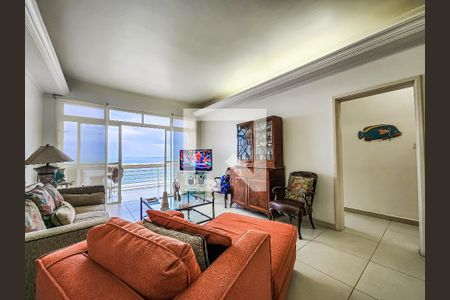 Sala de apartamento para alugar com 3 quartos, 153m² em Pitangueiras, Guarujá