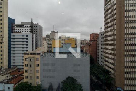 Vista da Sala de apartamento à venda com 2 quartos, 35m² em Vila Buarque, São Paulo