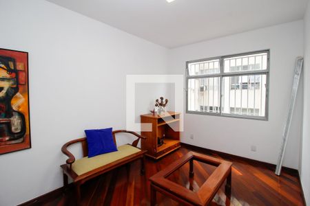 Sala de apartamento à venda com 3 quartos, 97m² em Santo Antônio, Belo Horizonte