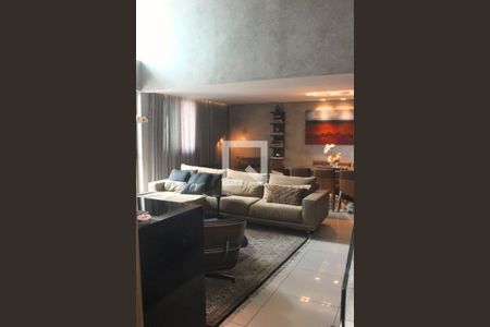 Sala de apartamento à venda com 3 quartos, 175m² em Vila da Serra, Nova Lima