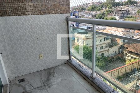 Varanda de apartamento para alugar com 2 quartos, 65m² em Jardim Vinte E Cinco de Agosto, Duque de Caxias