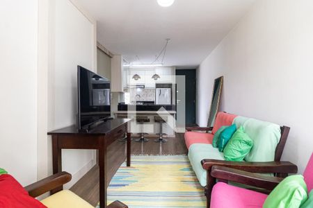 Sala de apartamento à venda com 2 quartos, 49m² em Vila Gumercindo, São Paulo