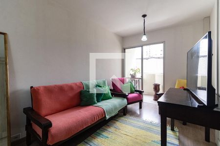 Sala de apartamento à venda com 2 quartos, 49m² em Vila Gumercindo, São Paulo