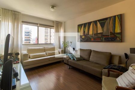 Sala de apartamento à venda com 3 quartos, 110m² em Pinheiros, São Paulo