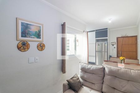 Sala de apartamento para alugar com 2 quartos, 46m² em Vila Vitória, Santo André