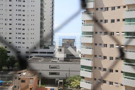 Vista da sala de apartamento para alugar com 3 quartos, 128m² em Vila Caiçara, Praia Grande