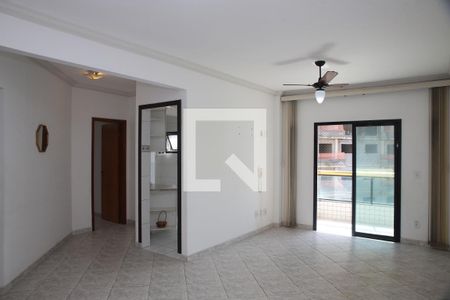 Sala de apartamento para alugar com 3 quartos, 128m² em Vila Caiçara, Praia Grande