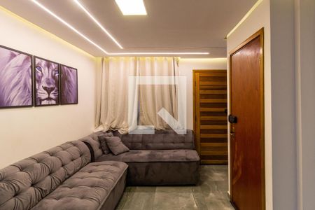 Sala  de casa de condomínio à venda com 2 quartos, 88m² em Burgo Paulista, São Paulo