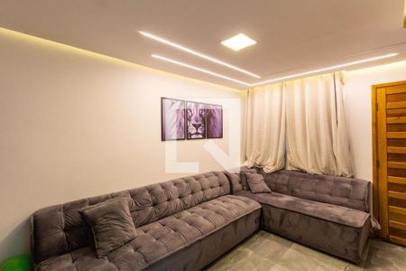 Sala  de casa de condomínio à venda com 2 quartos, 88m² em Burgo Paulista, São Paulo