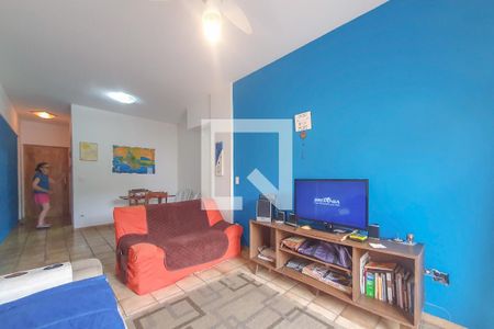 Sala 1 de apartamento para alugar com 2 quartos, 75m² em Jardim Tres Marias, Guarujá