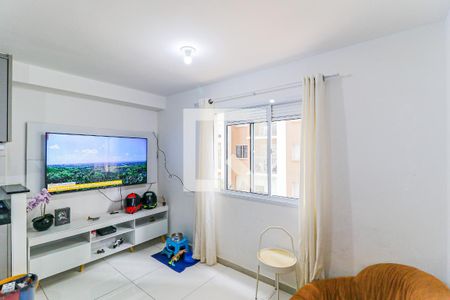 Sala de apartamento para alugar com 1 quarto, 32m² em Jardim Caravelas, São Paulo