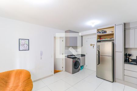 Sala de apartamento para alugar com 1 quarto, 32m² em Jardim Caravelas, São Paulo