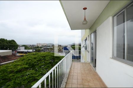 Varanda da Sala de apartamento para alugar com 3 quartos, 89m² em Vila Valqueire, Rio de Janeiro