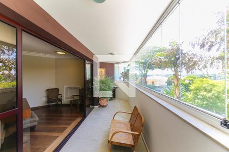 Varanda da Sala de apartamento à venda com 4 quartos, 294m² em Jardim Leonor, São Paulo