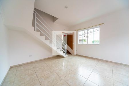 Sala de apartamento à venda com 2 quartos, 49m² em Vila Humaita, Santo André