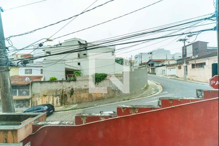 Vista da Sala de apartamento à venda com 2 quartos, 49m² em Vila Humaita, Santo André