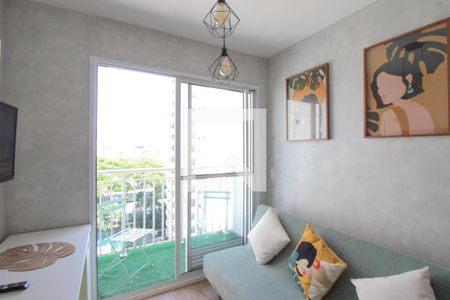 Sala de apartamento à venda com 1 quarto, 30m² em Barra Funda, São Paulo