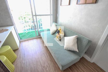 Sala de apartamento à venda com 1 quarto, 30m² em Barra Funda, São Paulo