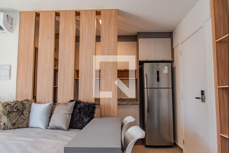 Cozinha de kitnet/studio para alugar com 1 quarto, 29m² em Vila Mariana, São Paulo