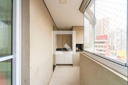 Varanda da Sala de apartamento à venda com 2 quartos, 51m² em Casa Branca, Santo André