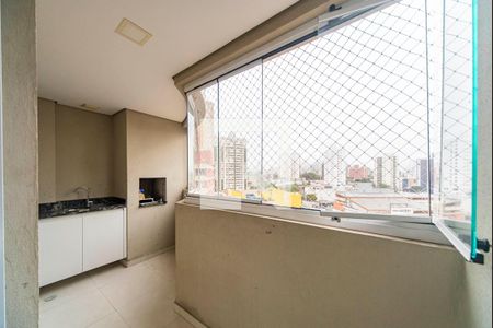 Varanda da Sala de apartamento à venda com 2 quartos, 51m² em Casa Branca, Santo André