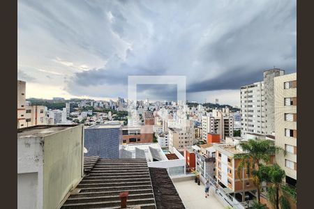 vista sala de apartamento à venda com 2 quartos, 71m² em Santo Antônio, Belo Horizonte