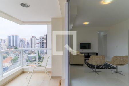 Sala de apartamento para alugar com 3 quartos, 116m² em Jardim das Acacias, São Paulo