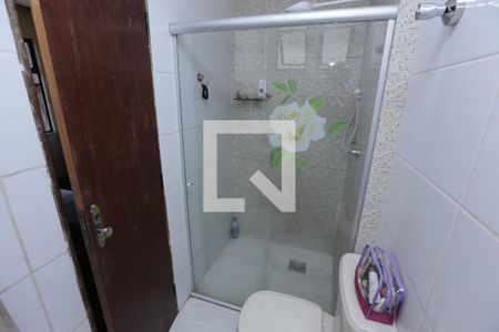 Banheiro da Suíte de apartamento à venda com 3 quartos, 113m² em Jardim Riacho das Pedras, Contagem