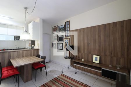 Sala de apartamento para alugar com 2 quartos, 50m² em Tubalina, Uberlândia