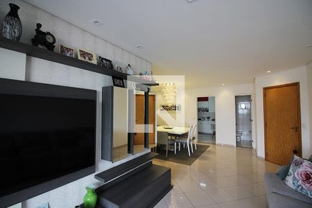 Sala de apartamento para alugar com 3 quartos, 130m² em Vila Caminho do Mar, São Bernardo do Campo