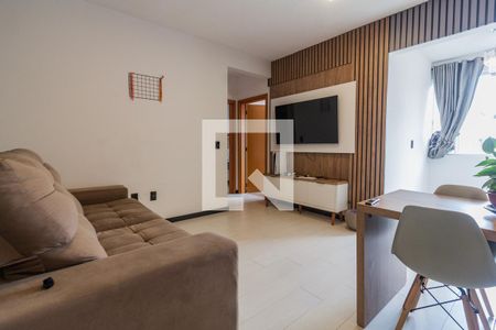 Sala de apartamento para alugar com 2 quartos, 55m² em Forquilhinha, São José