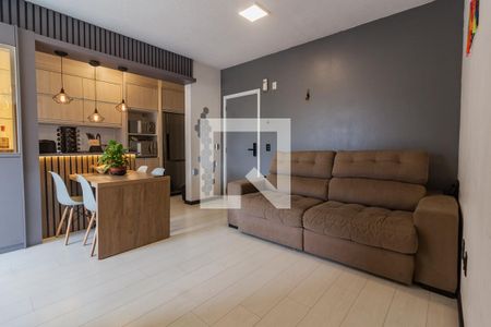 Sala de apartamento para alugar com 2 quartos, 55m² em Forquilhinha, São José