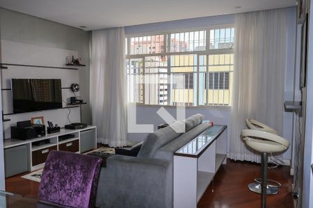 Sala de apartamento para alugar com 2 quartos, 93m² em Santa Paula, São Caetano do Sul
