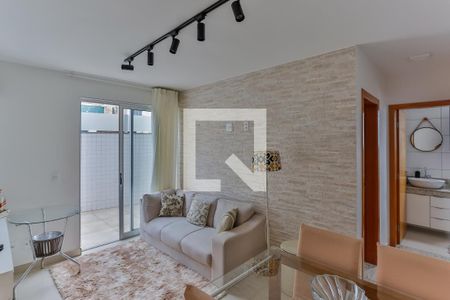 Sala de apartamento para alugar com 2 quartos, 130m² em Santa Tereza, Belo Horizonte