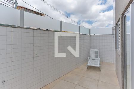 Varanda de apartamento para alugar com 2 quartos, 130m² em Santa Tereza, Belo Horizonte