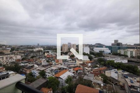 Varanda da Sala de apartamento para alugar com 2 quartos, 62m² em Praça da Bandeira, Rio de Janeiro