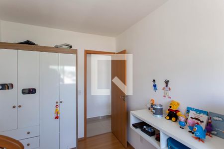 Quarto 1 de apartamento para alugar com 2 quartos, 47m² em Planalto, Belo Horizonte