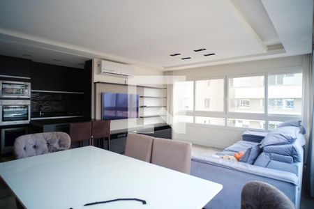Sala de apartamento à venda com 3 quartos, 90m² em Cristo Redentor, Porto Alegre