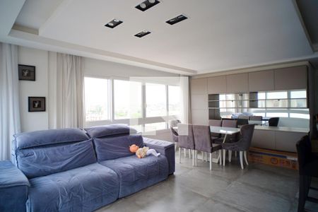 Sala de apartamento à venda com 3 quartos, 90m² em Cristo Redentor, Porto Alegre