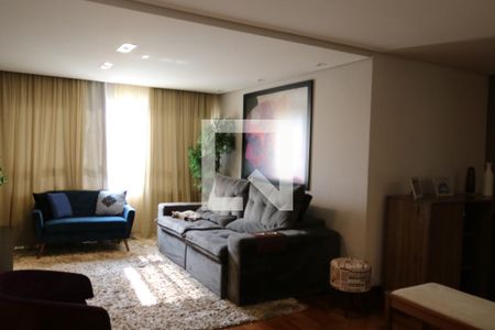 Sala de apartamento para alugar com 3 quartos, 132m² em Olímpico, São Caetano do Sul