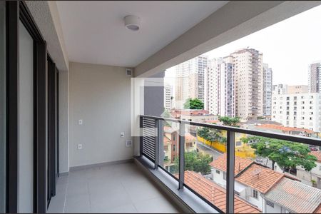 Varanda de kitnet/studio à venda com 1 quarto, 37m² em Vila Monte Alegre, São Paulo