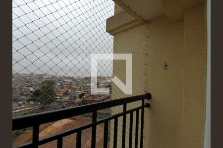 Varanda da Sala de apartamento para alugar com 2 quartos, 55m² em Jardim Albertina, Guarulhos